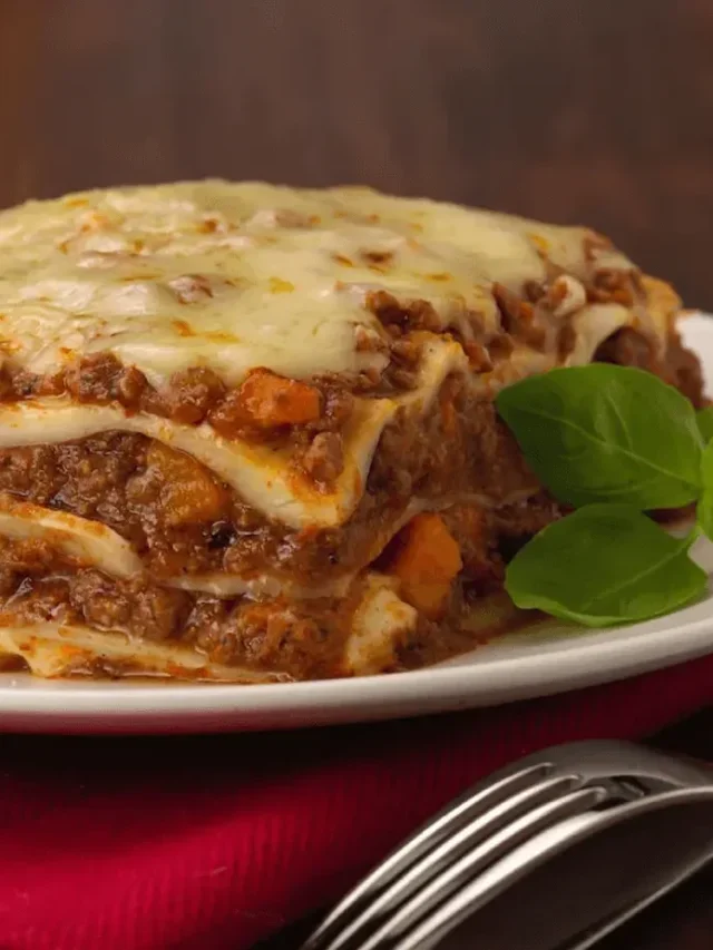 Receita de Lasanha de Carne Moída